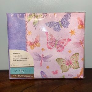 NWT Glitter Butterfly Scrapbook